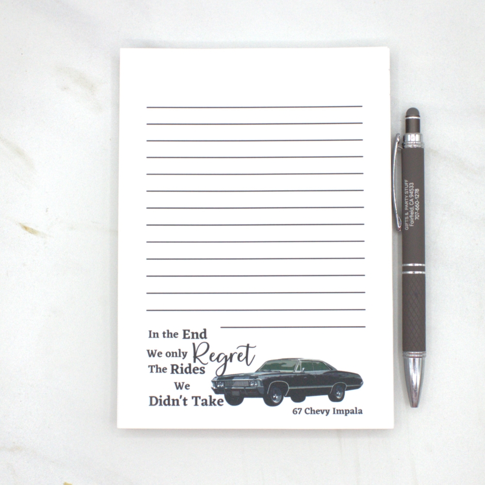 Chevy Impala Notepad