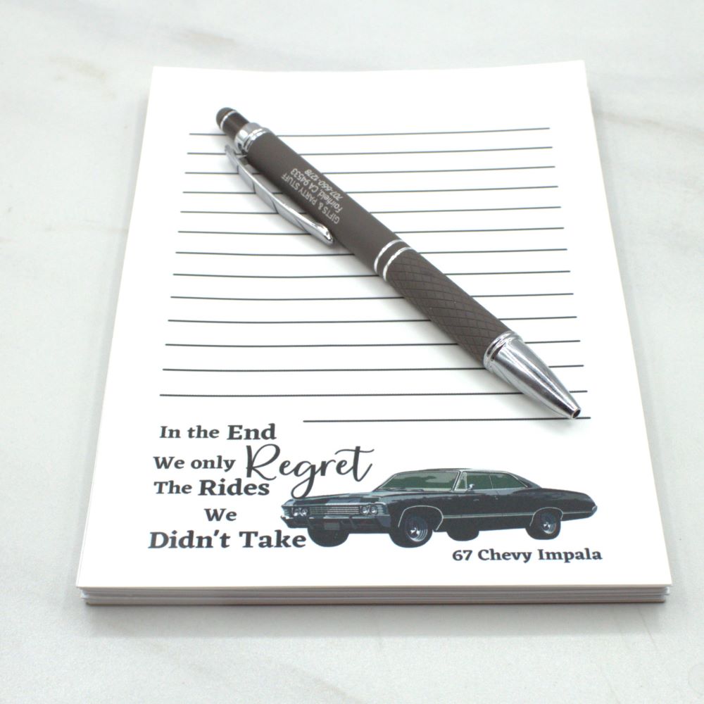 Chevy Impala Notepad