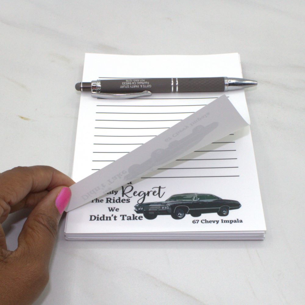 Chevy Impala Notepad