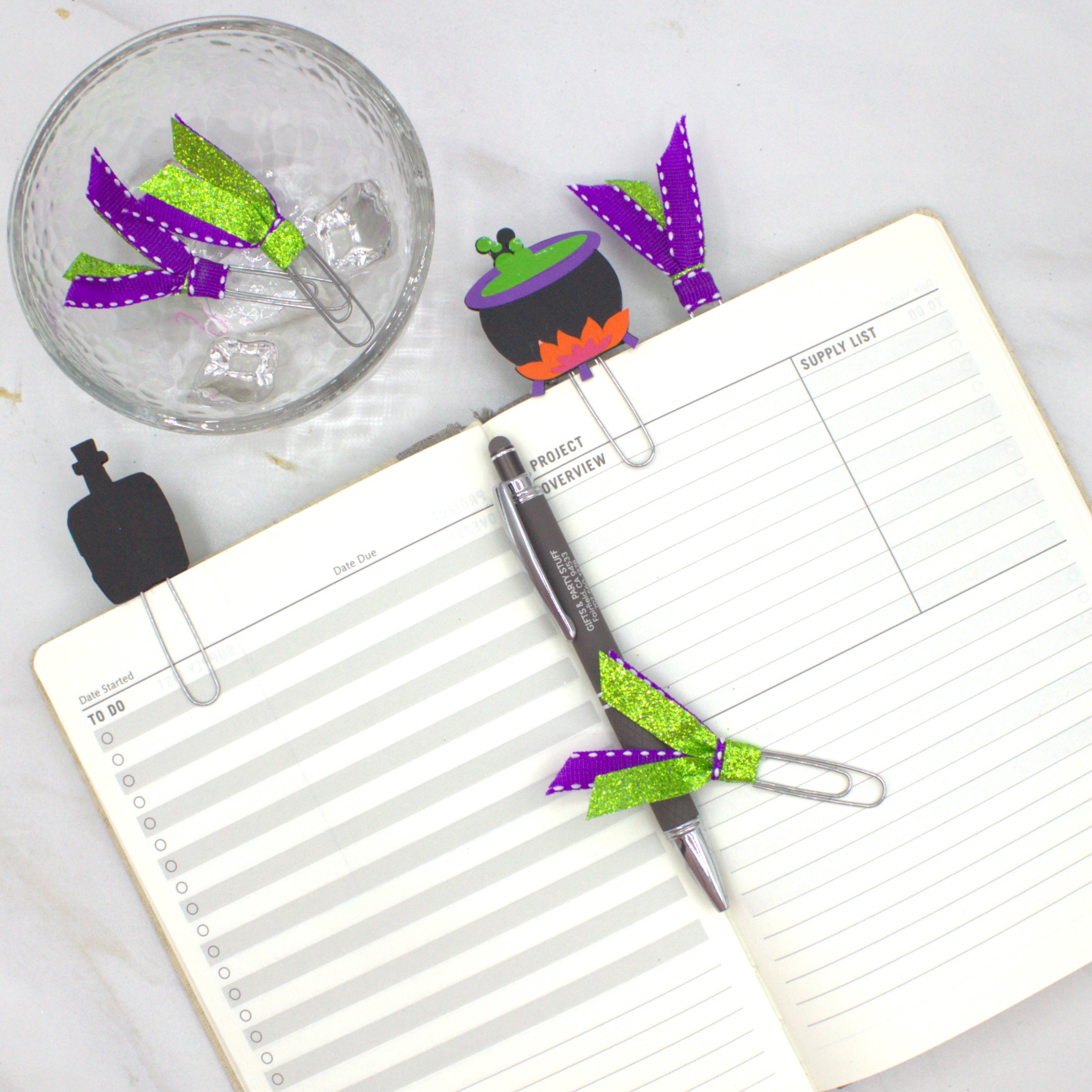 Halloween Planner Clips