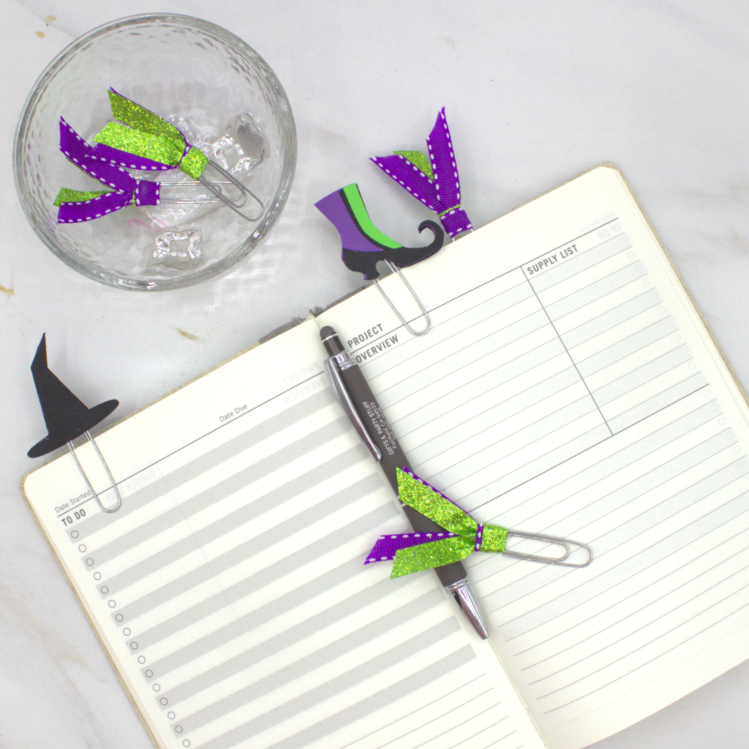 Halloween Planner Clips