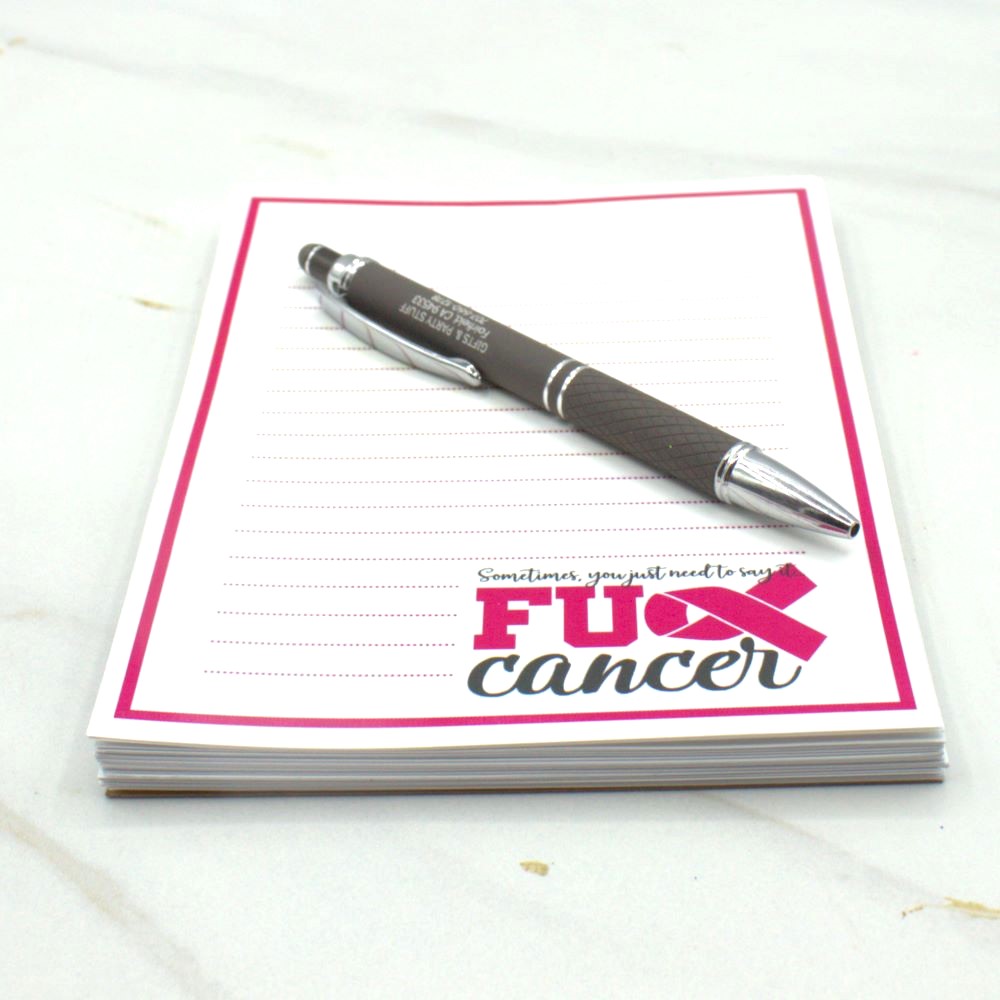 Cancer Awareness Notepad