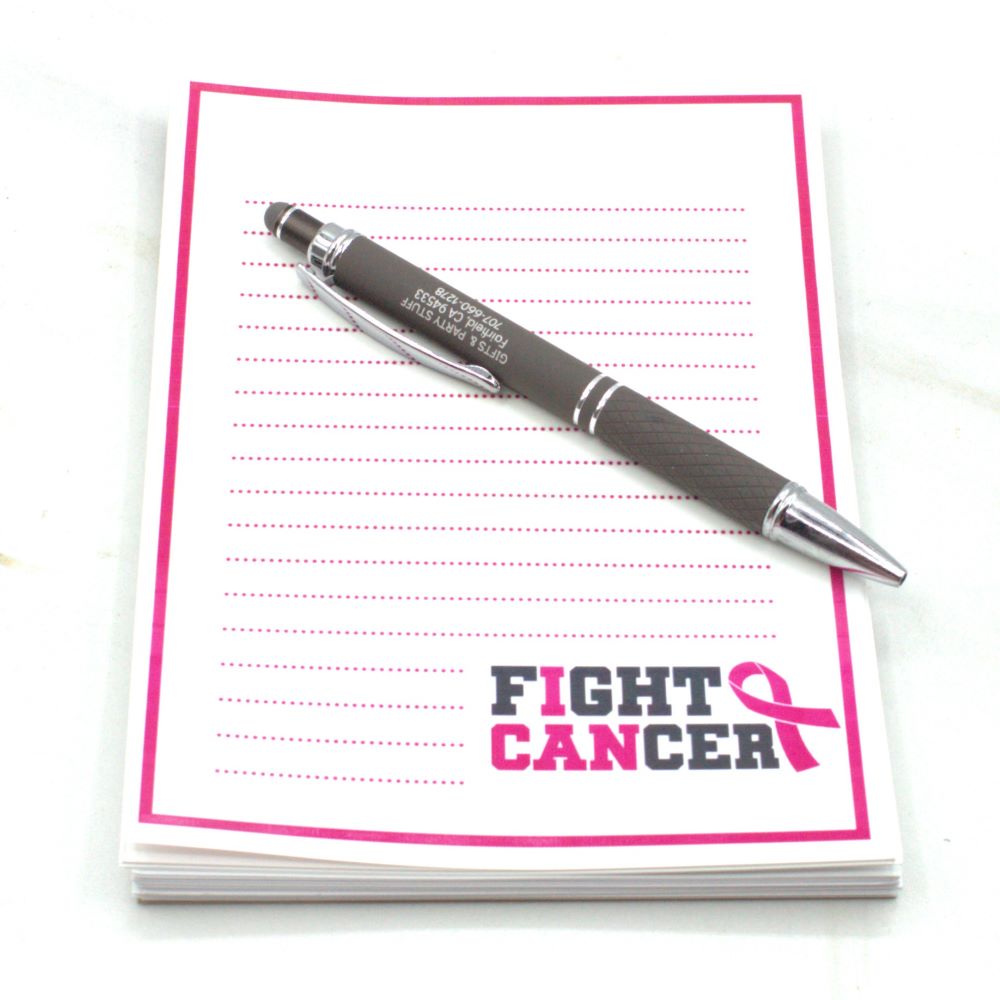 Cancer Awareness Notepad