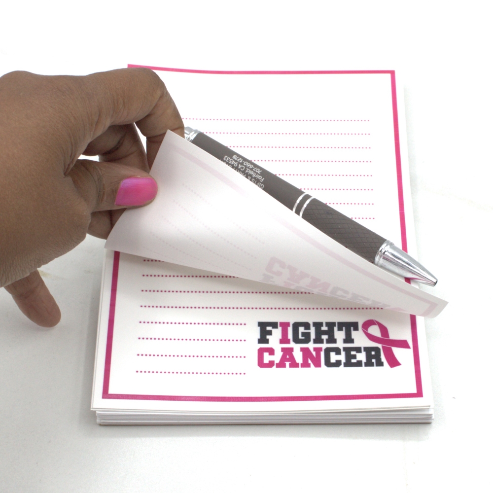 Cancer Awareness Notepad