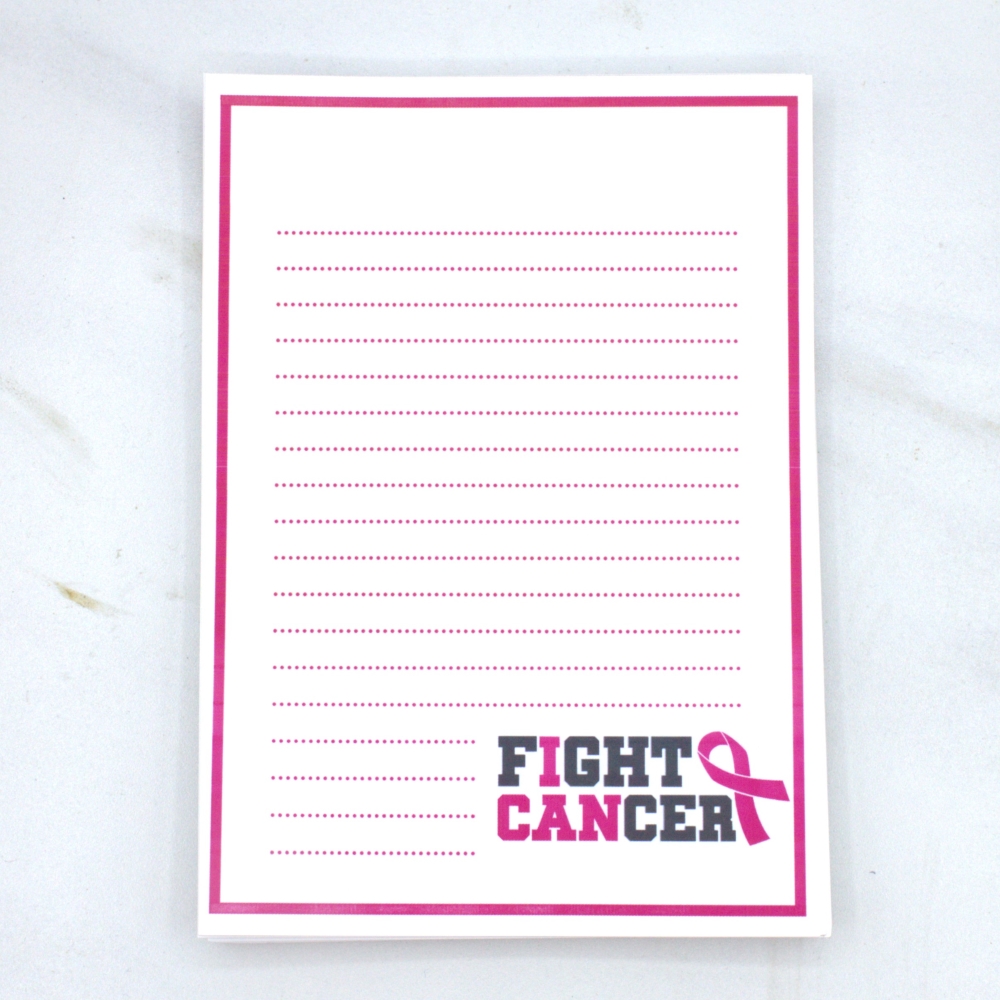 Cancer Awareness Notepad