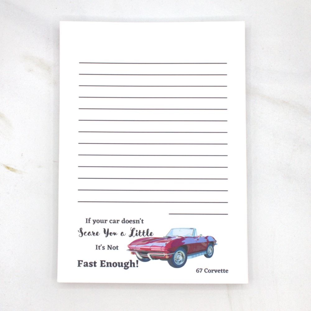 Corvette Notepad