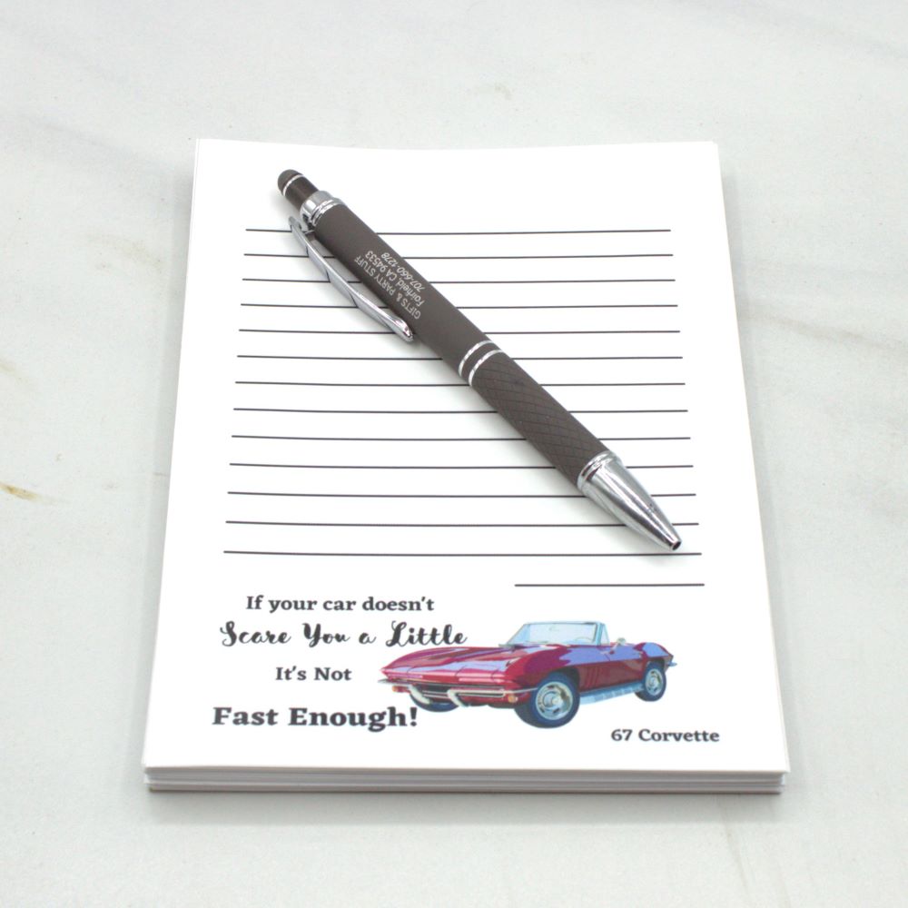 Corvette Notepad