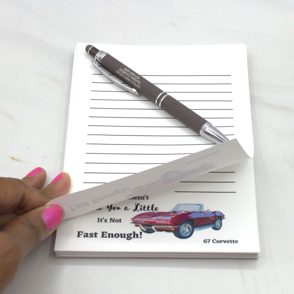 Corvette Notepad