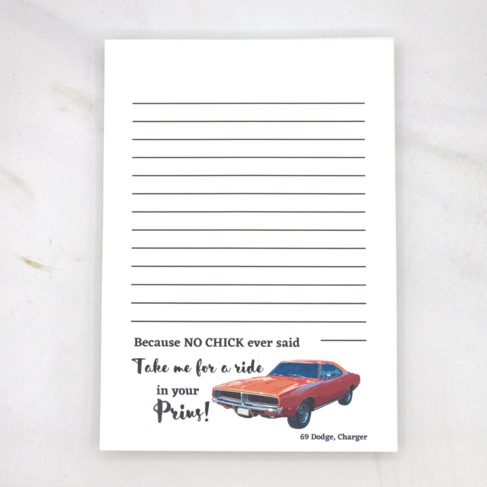 Dodge Charger Notepad