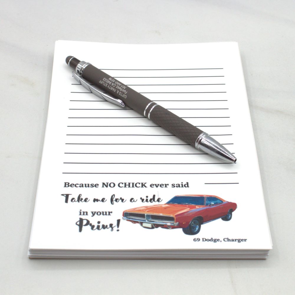 Dodge Charger Notepad