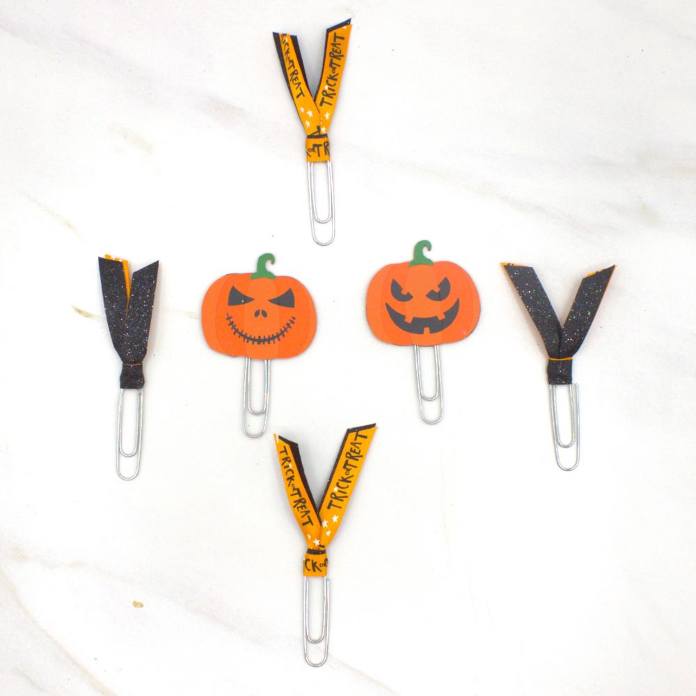 Halloween Planner Clips