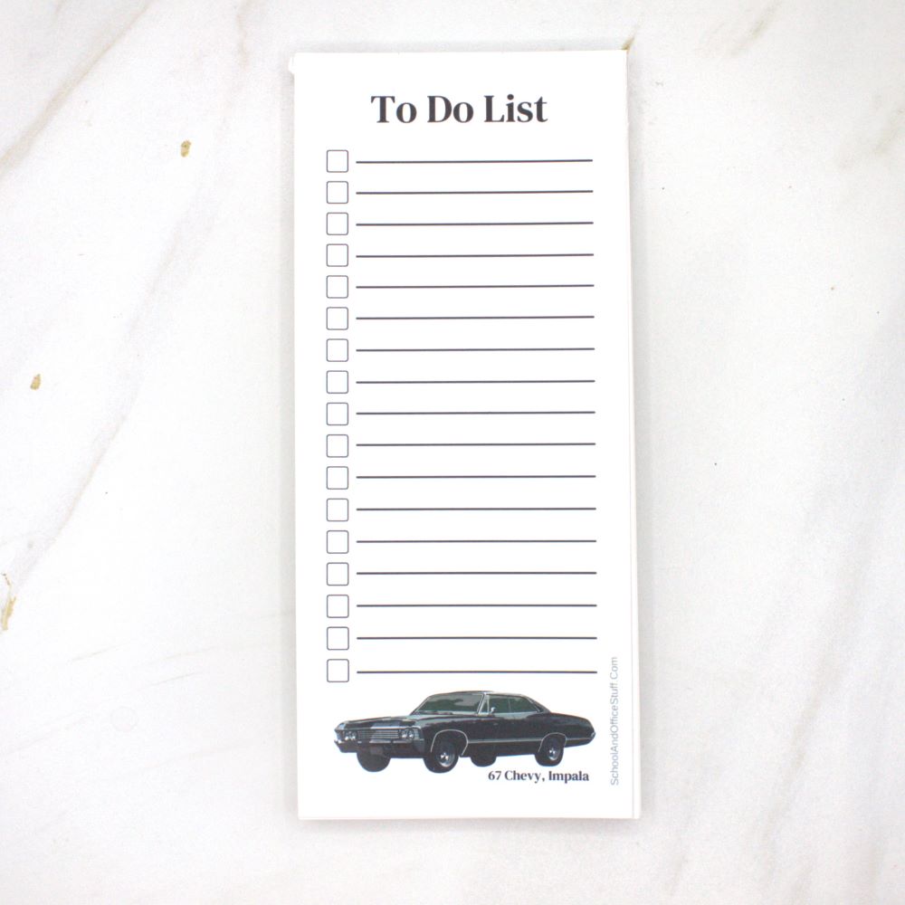 Chevy Impala List Pad