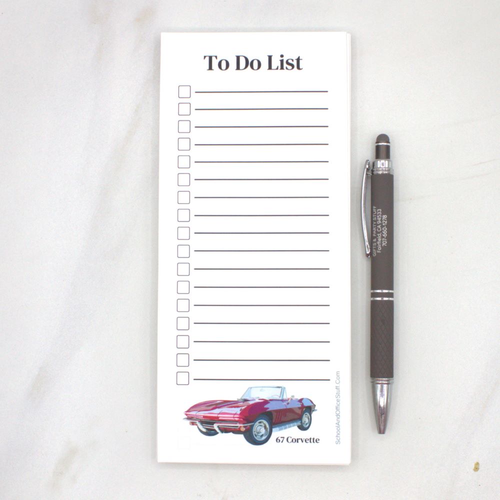 Corvette List Pad