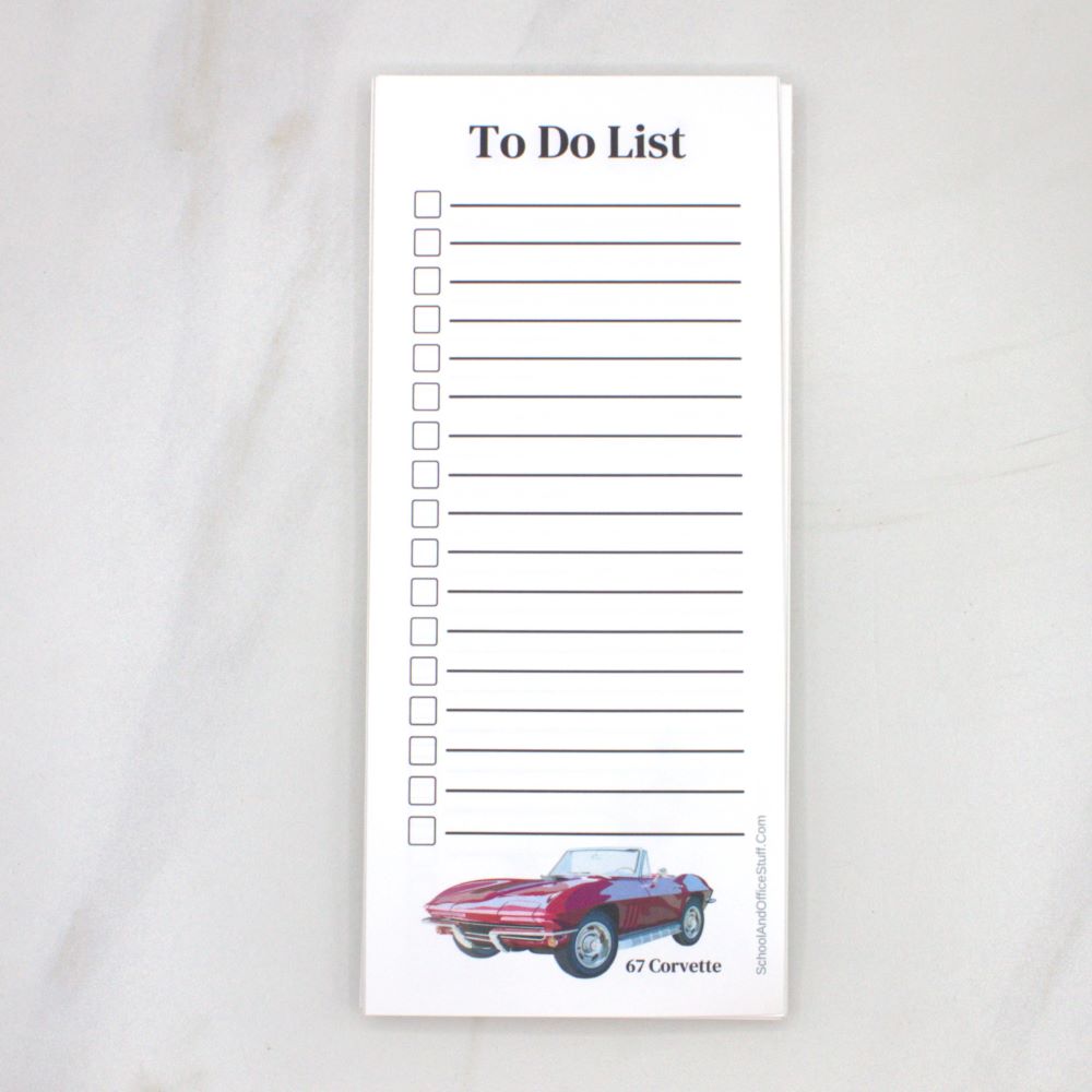 Corvette List Pad