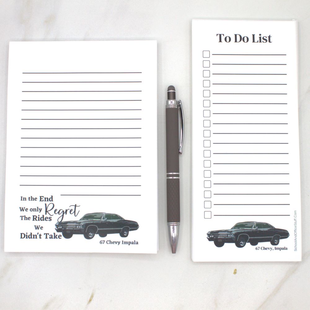 1967 Chevy Impala Notepad Set