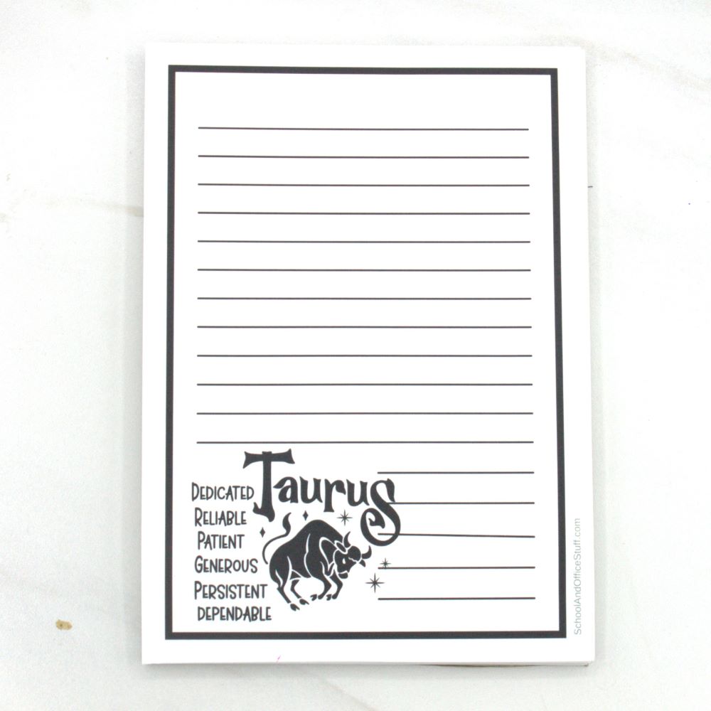 Taurus Notepad