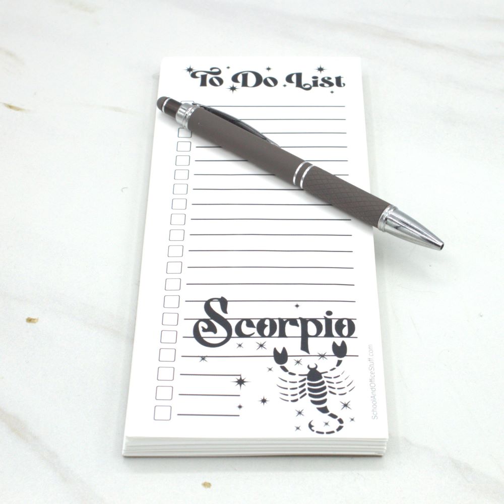 Scorpio List Pad