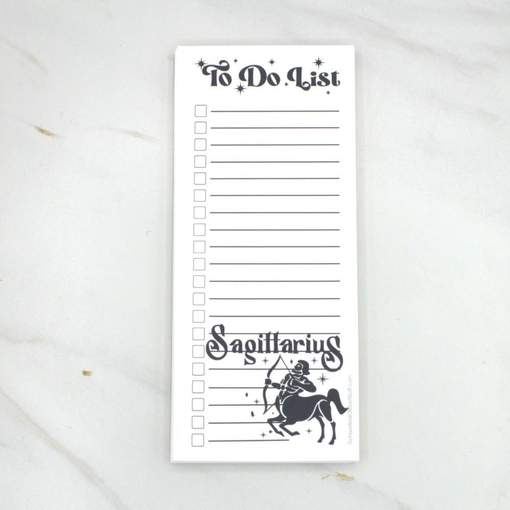 Sagittarius List Pad