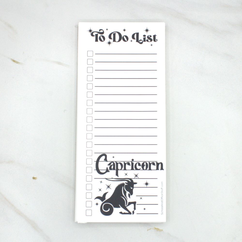 Capricorn List Pad