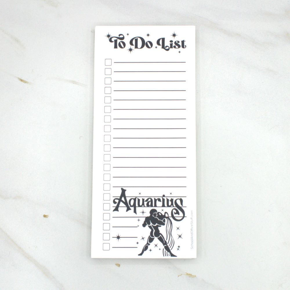 Aquarius List Pad