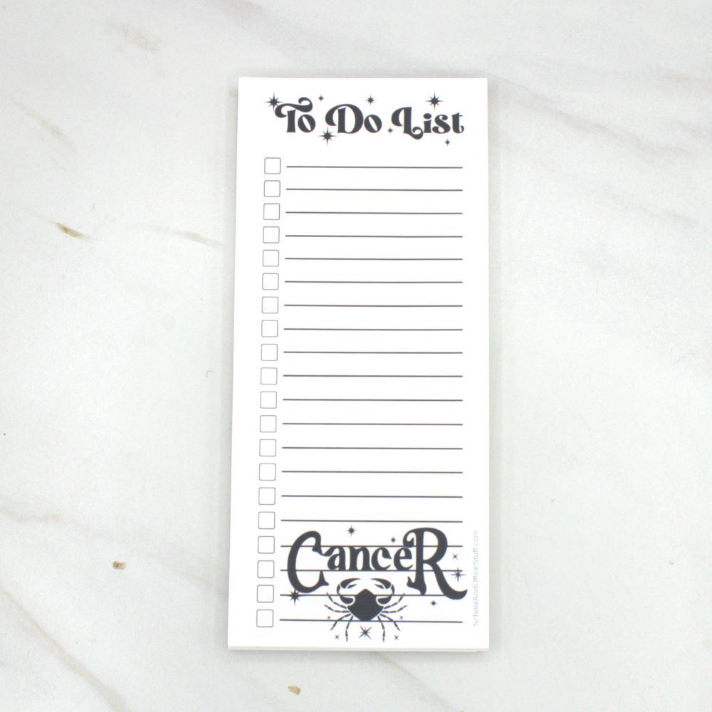 Cancer List Pad