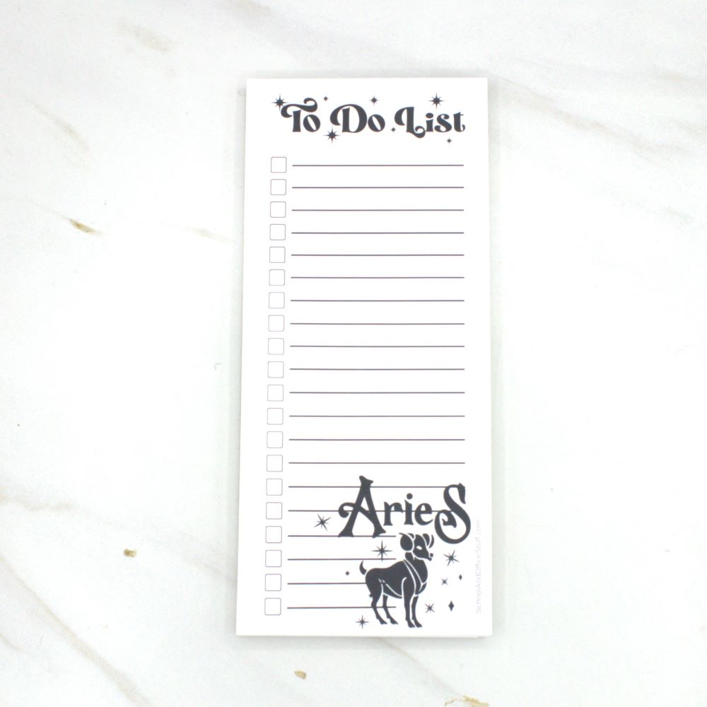 Aries List Pad