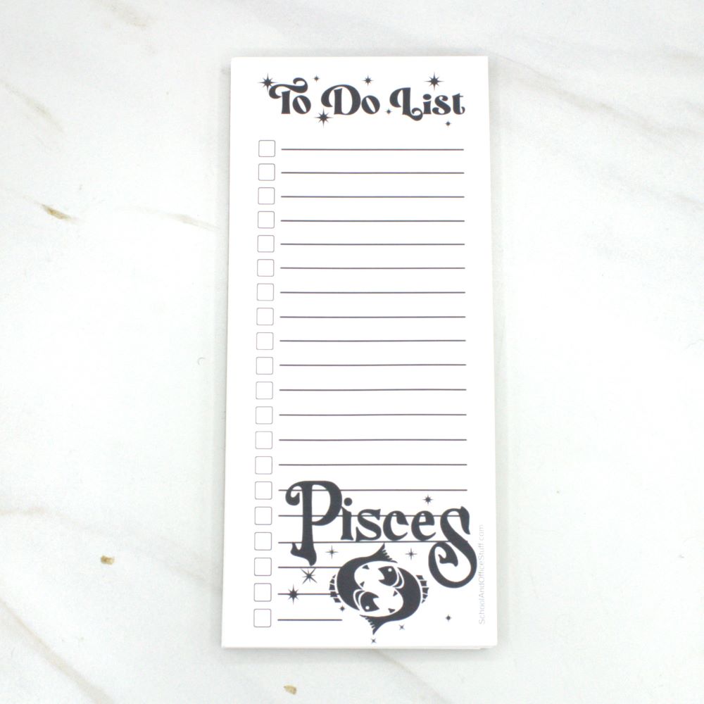 Pisces List Pad