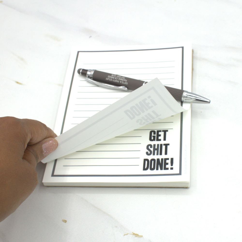 Get Shit Done Notepad #2