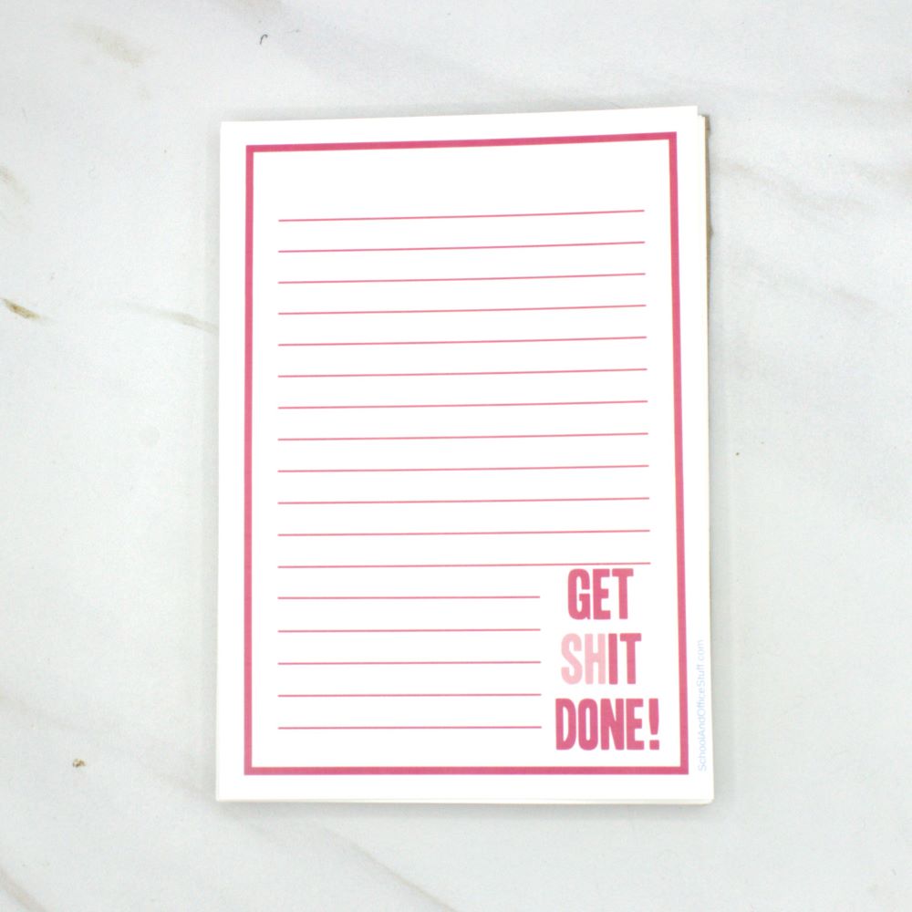 Get Shit Done Notepad #1