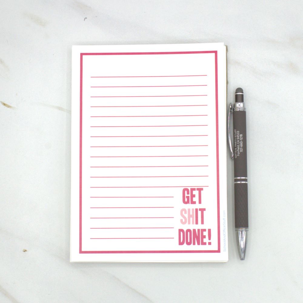 Get Shit Done Notepad #1