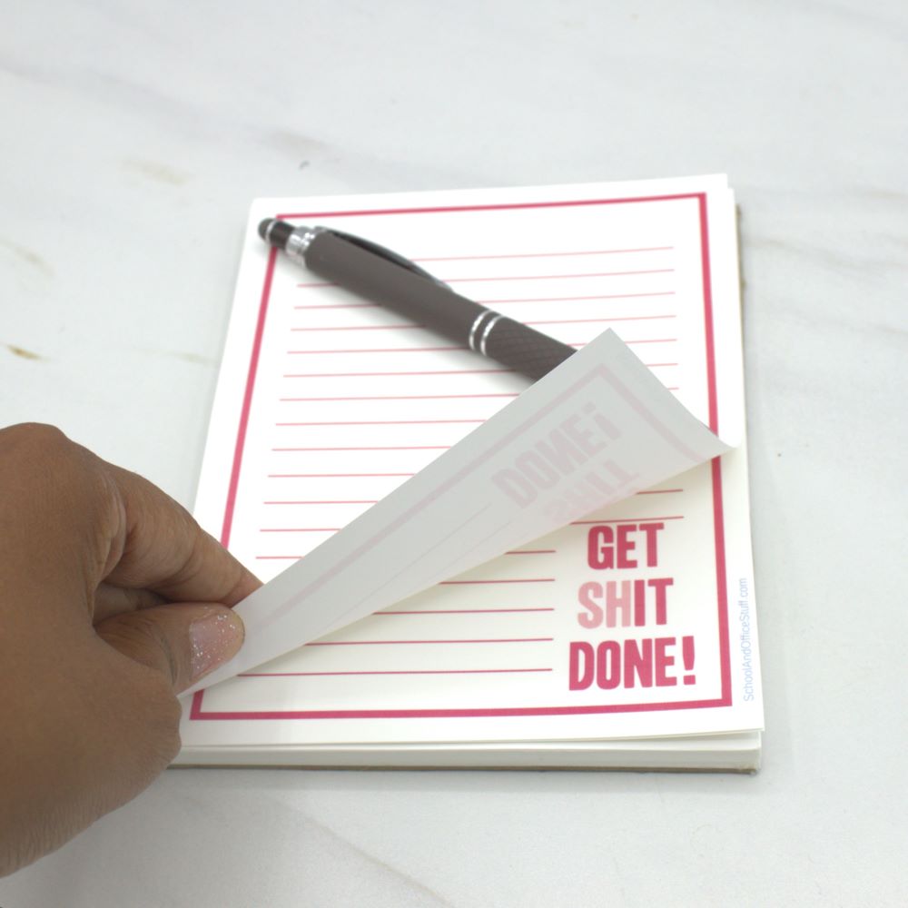 Get Shit Done Notepad