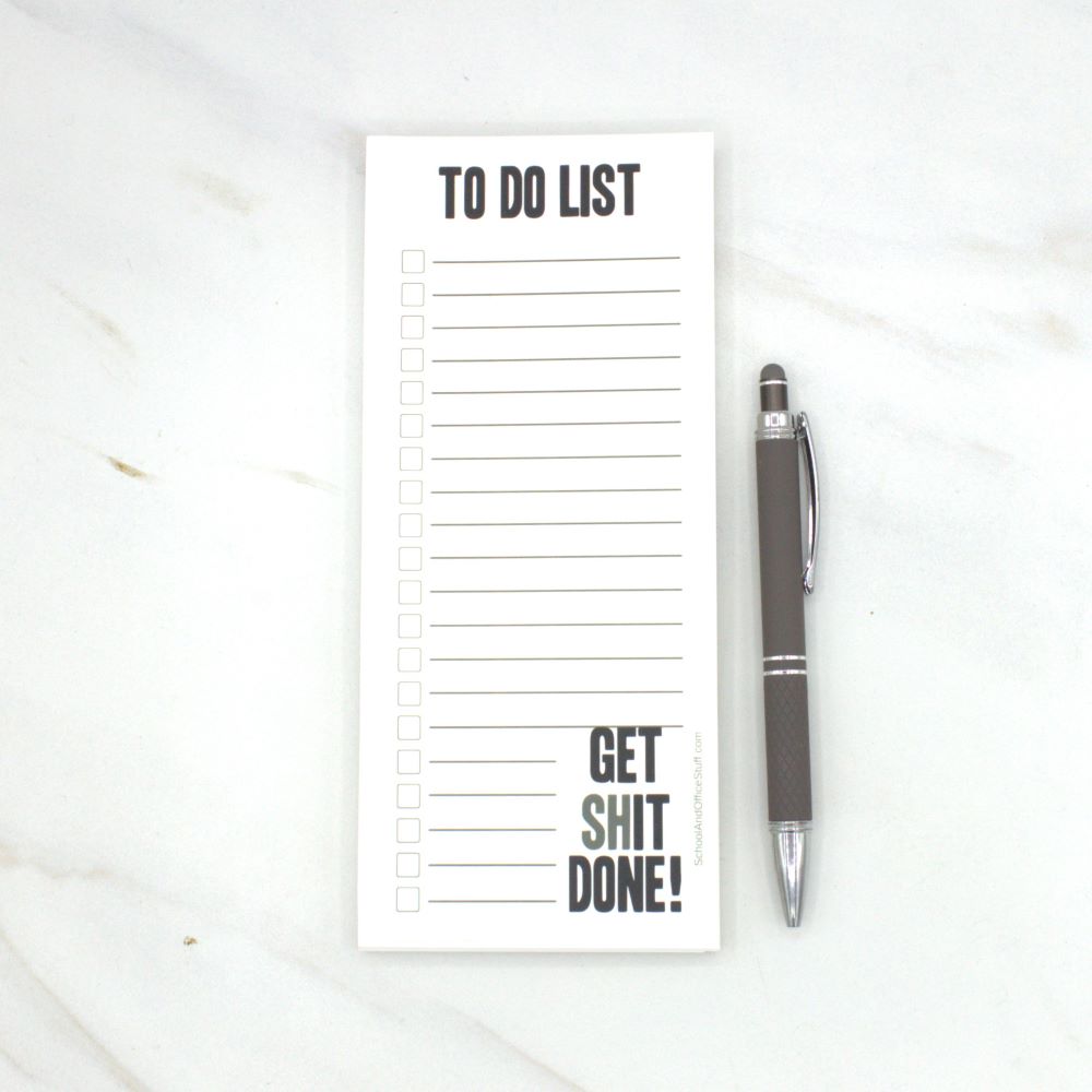 Get Shit Done List Pad #2