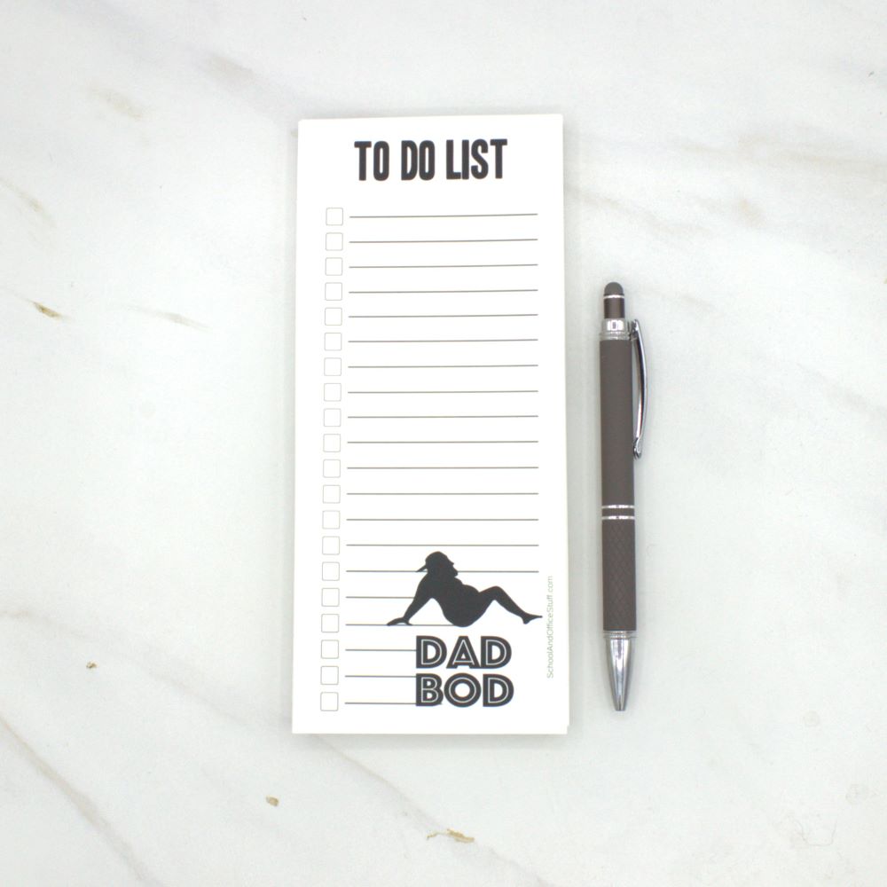 Dad Bod List Pad