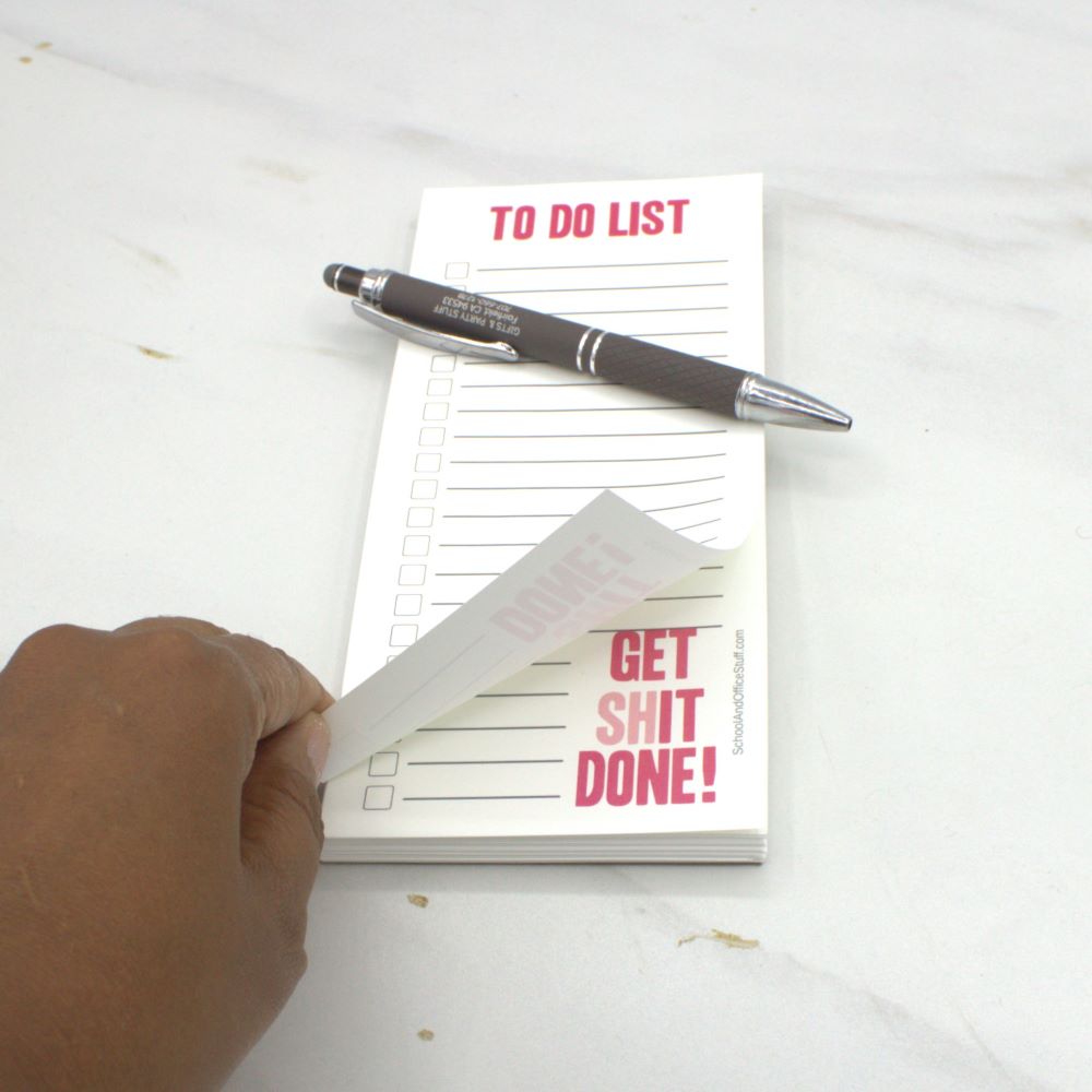 Get Shit Done List Pad #1