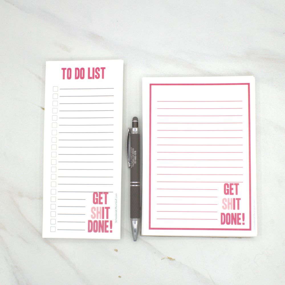 Get Shit Done Notepad Set #1