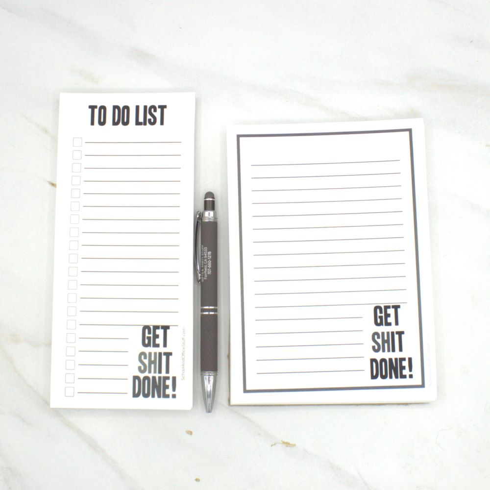 Get Shit Done Notepad Set