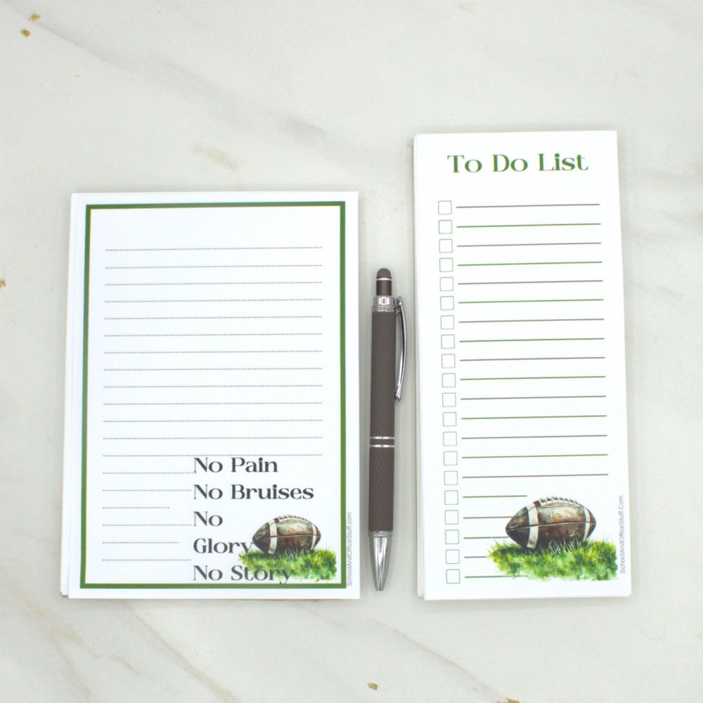 Football Notepad Set