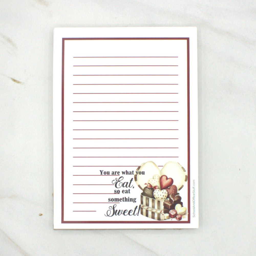 Chocolate Candy Notepad