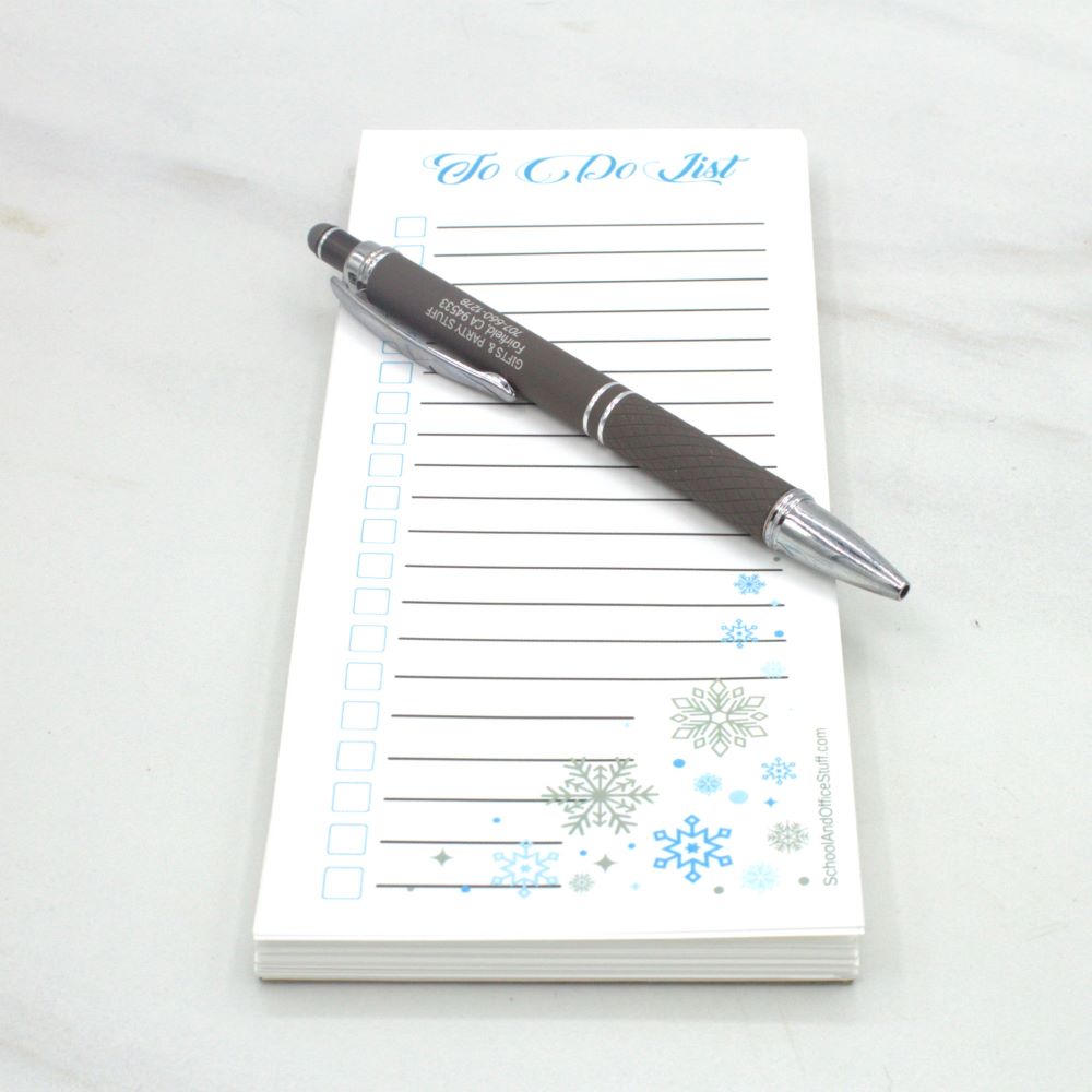 Snowflakes List Pad