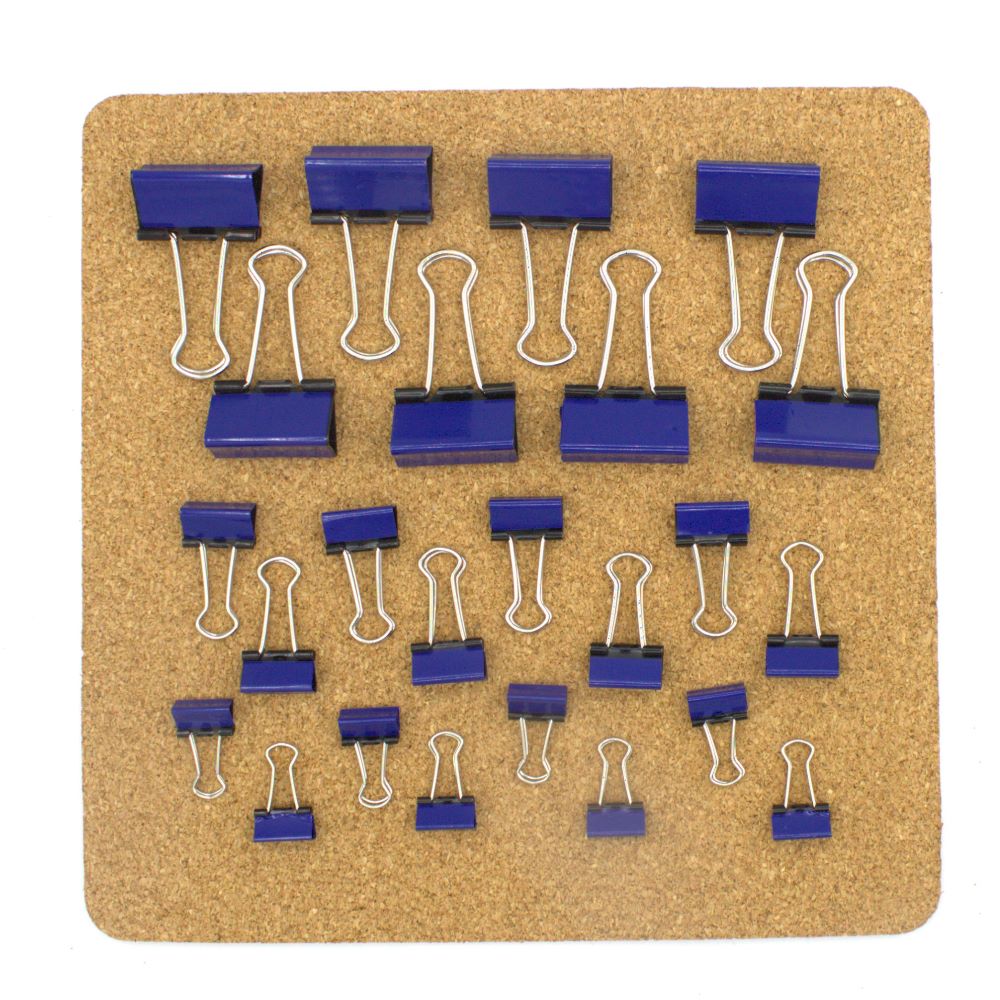 Navy Blue Binder Clips