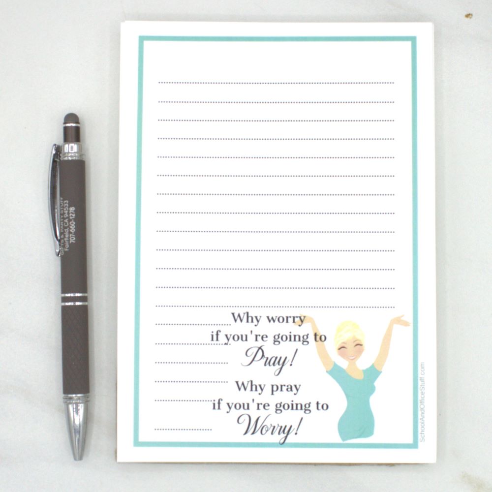 Praying Woman Notepad