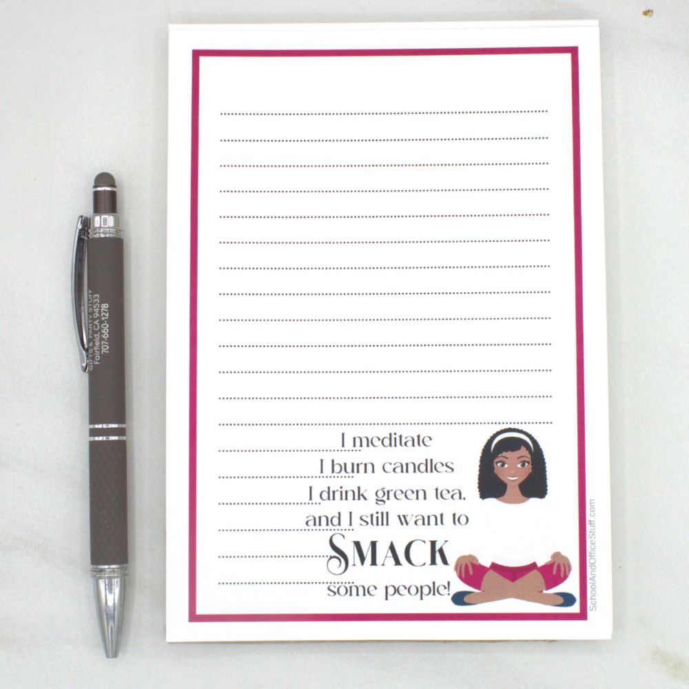 Mediating Woman Notepad