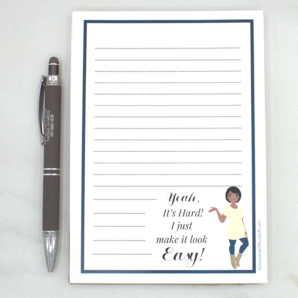 Girl Boss Woman Notepad