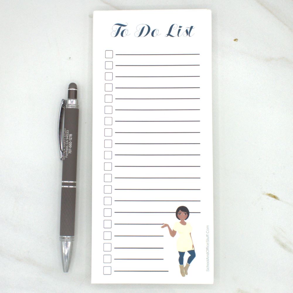 Girl Boss Woman List Pad