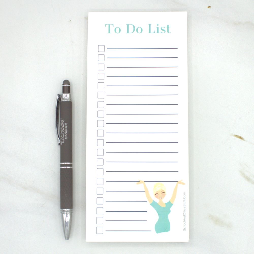 Praying Woman List Pad