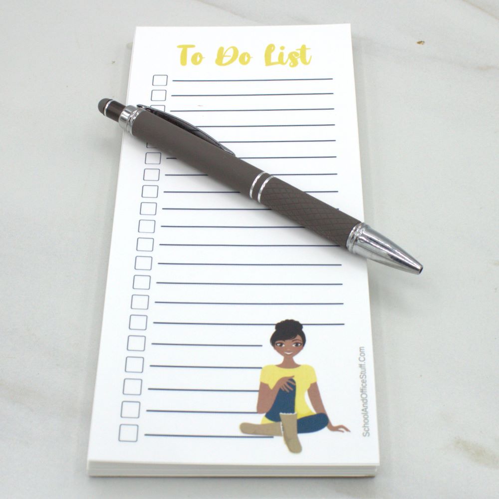 Motivational Woman List Pad