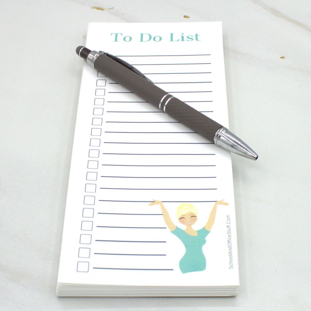 Praying Woman List Pad