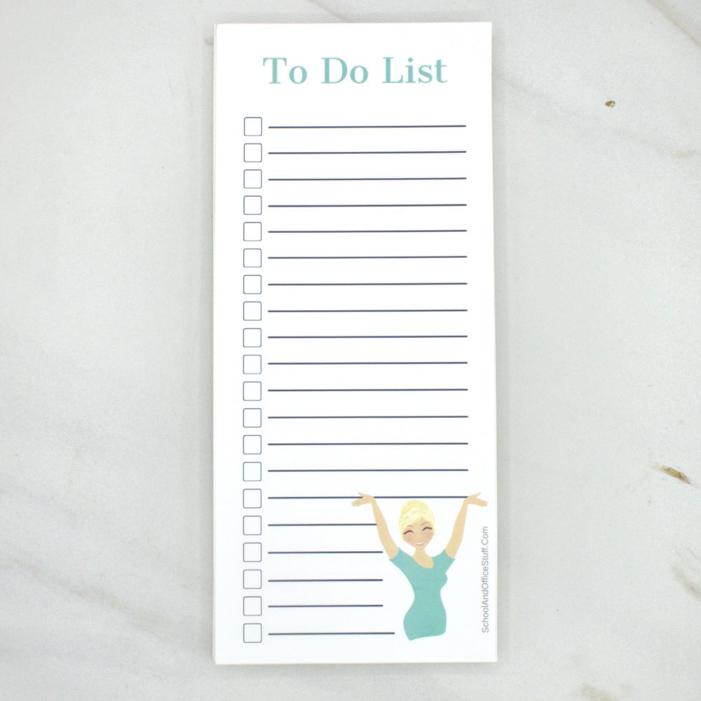 Praying Woman List Pad