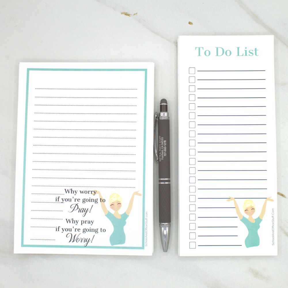 Praying Woman Notepad Set