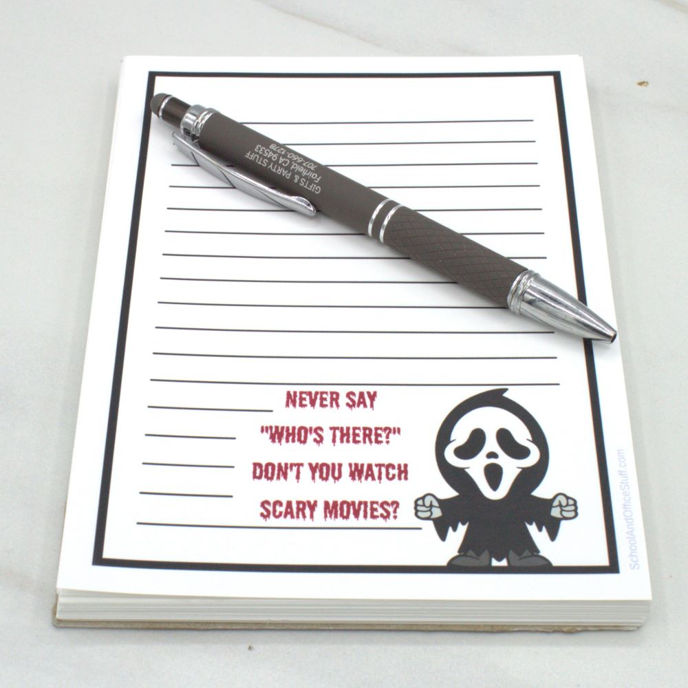 Horror Movie Villain Notepads, Ghostface